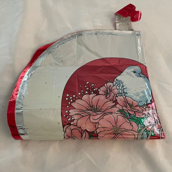 I love you vintage anagram 20.5 inches 1992 mylar balloon foil White Doves Paint - Picture 9 of 9